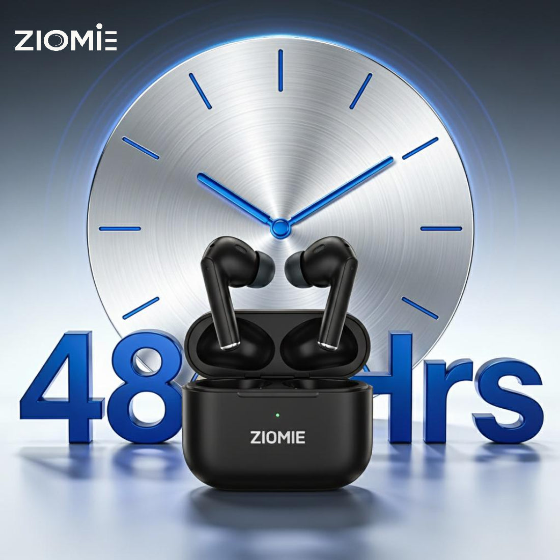 ZIOME Z 12 Pro+ Bluetooth (Black, True Wireless)