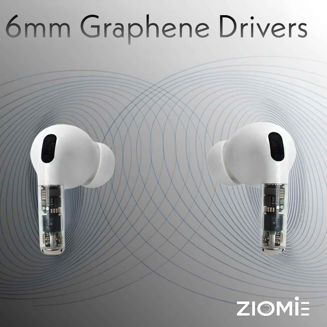 ZIOME Z 4 Pro Bluetooth (White, True Wireless)