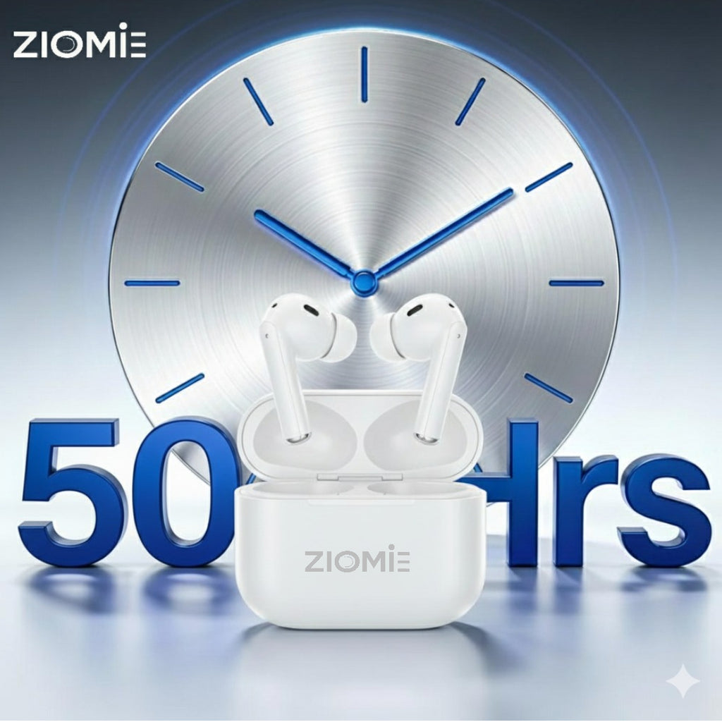 ZIOME Z 4 Pro Bluetooth (White, True Wireless)