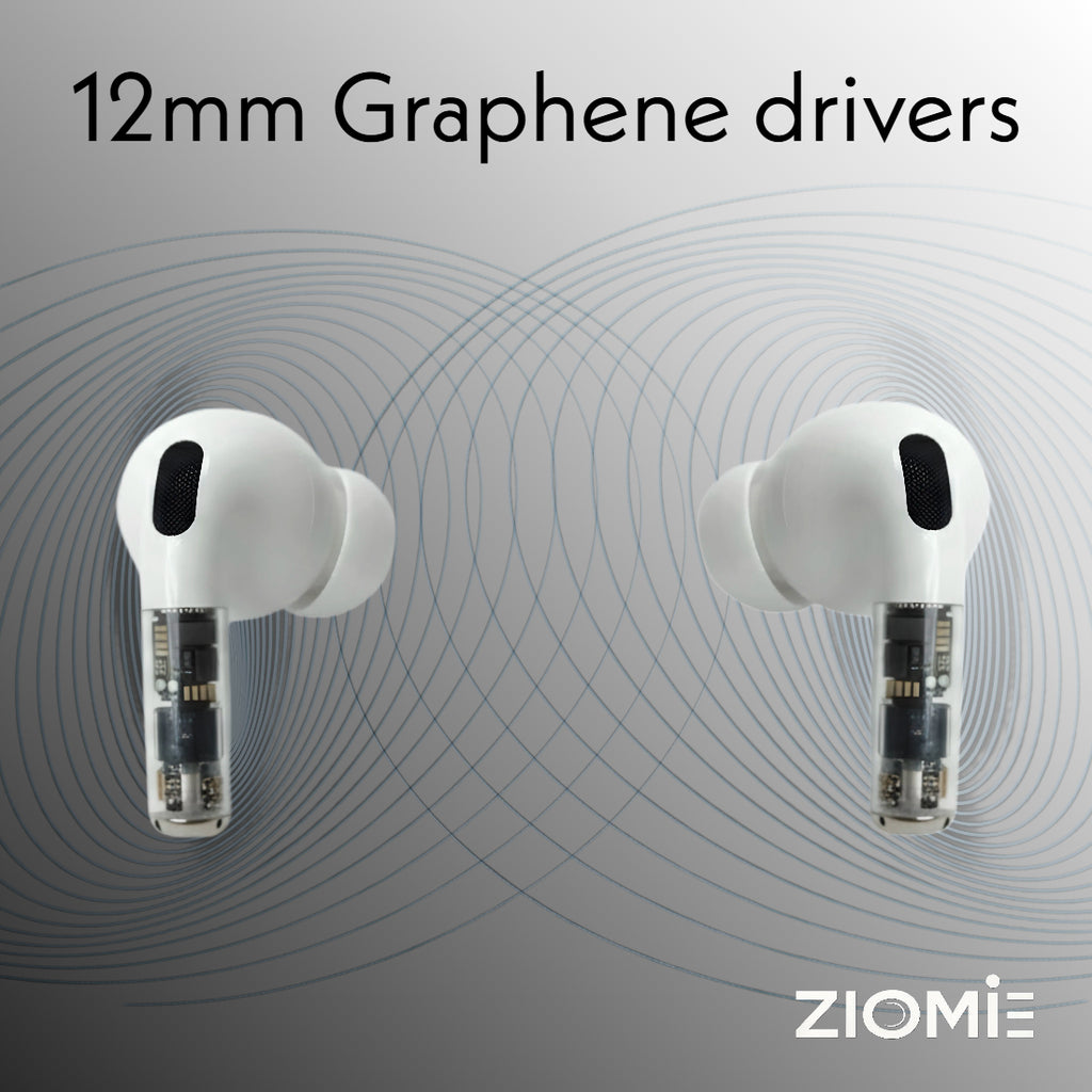 ZIOME Z 12 Pro Plus Bluetooth (White, True Wireless)