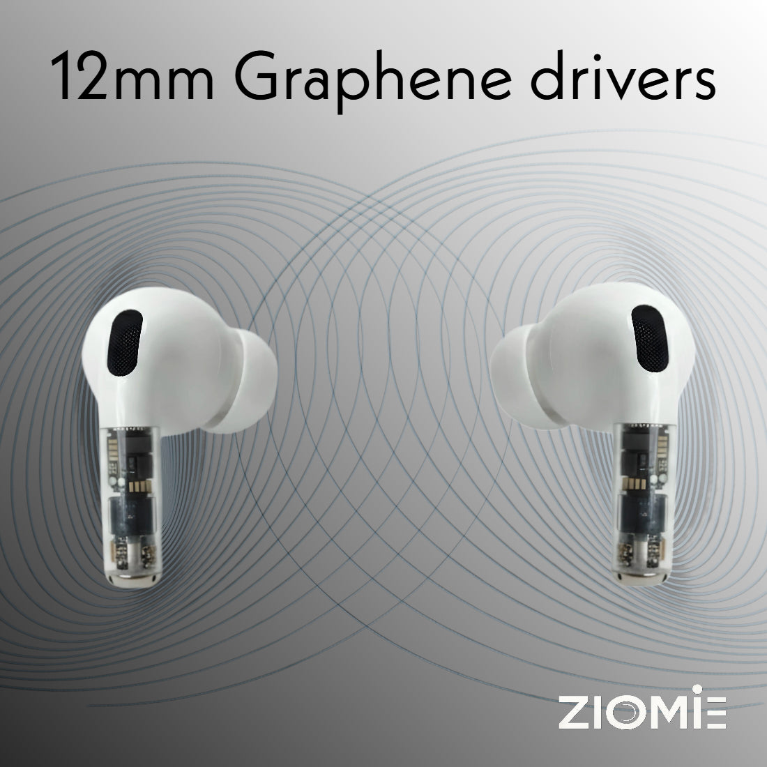 ZIOME Z 12 Pro Plus Bluetooth (White, True Wireless)