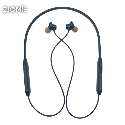 Ziome ZM-102 Neckband , 120 Hours Standby Time, 48 hours, Bluetooth 5.2, Volume and Call Control, Black