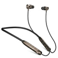 Ziome ZM-103 Neckband 72 Hours Standby time and 24 Hours Playtime Volume and Call Controller, metallic finish, Brown