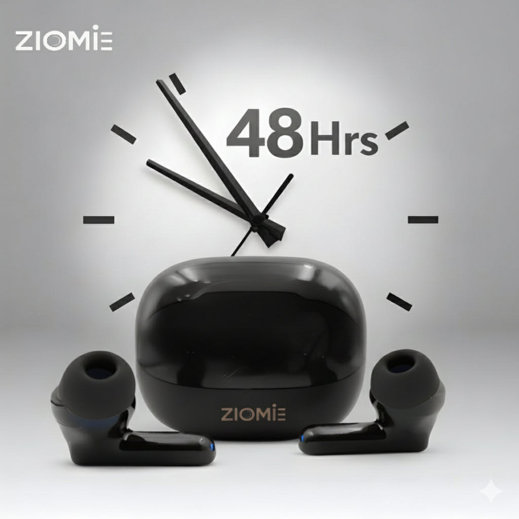 ZIOME Z 11 Bluetooth Gaming (Black, True Wireless)