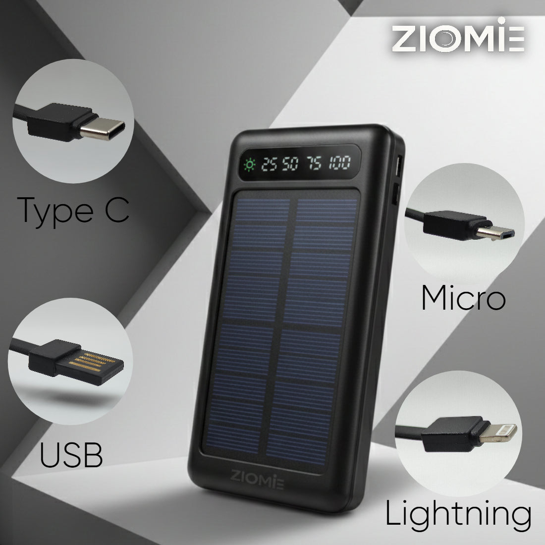 Ziome 10000 mAh 20W Slim Pocket Size Power Bank (Black, Lithium-ion, Power Delivery 3.0, Fast Charging, Quick Charge 3.0 for Mobile, Speaker, Tablet, Trimmer, Earbuds)