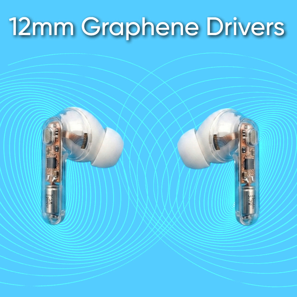 Ziome AIR True Wireless Earbuds with 72 Hours Standby Time, Deep Bass, Fast Charging & IPX4 Water Resistance  White