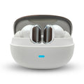 Ziome Z6 Pro Bluetooth Earbuds (White-Silver, TWS)