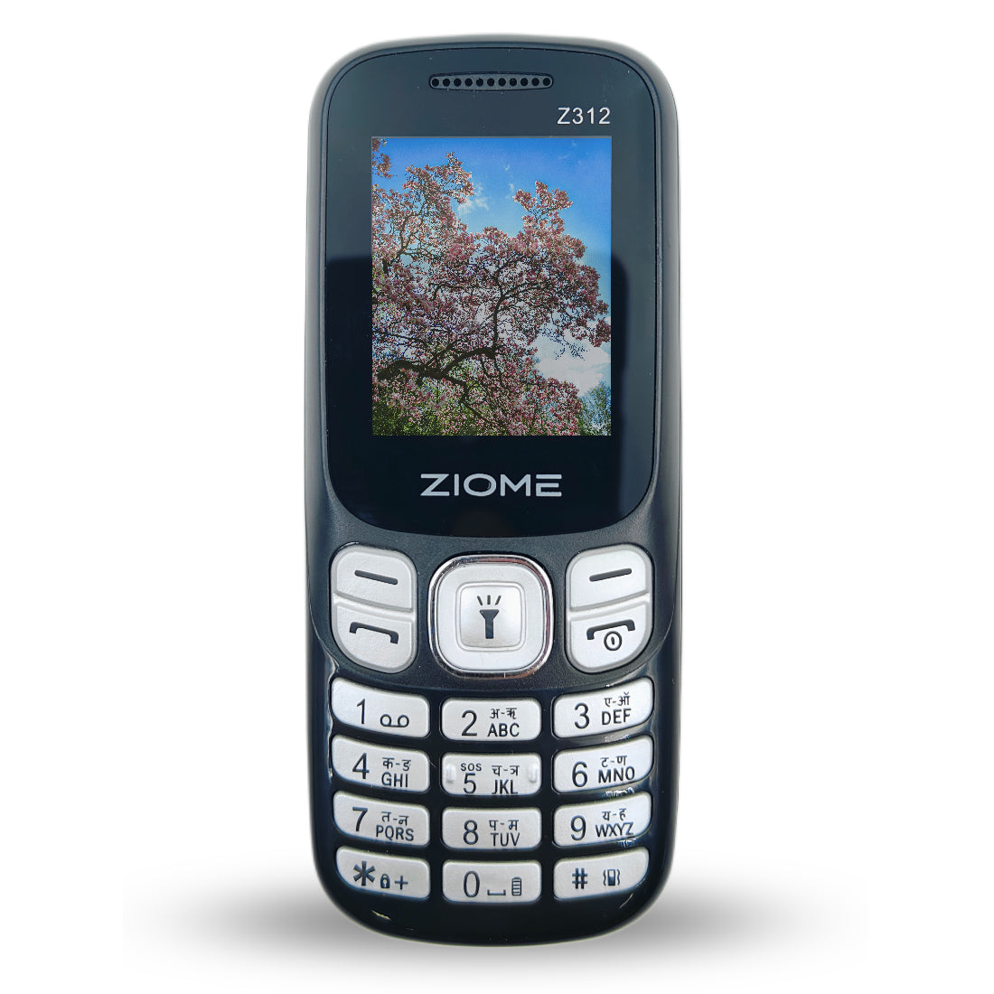 Ziome Z-312 Phone Dual SIM, Mp3/Mp4 player, Feature Phone, Black