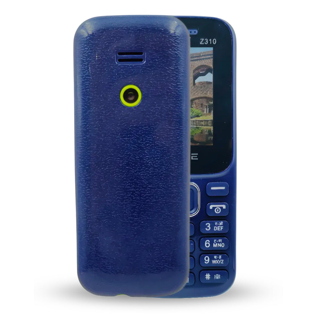 Ziome Z-310 Phone Dual SIM, Mp3/Mp4 player, Feature Phone, Blue