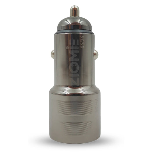 Ziome CA-100 High-Performance Car Charger – 85W Ultra-Fast Dual Port Adapter with Smart IC & Metal Body