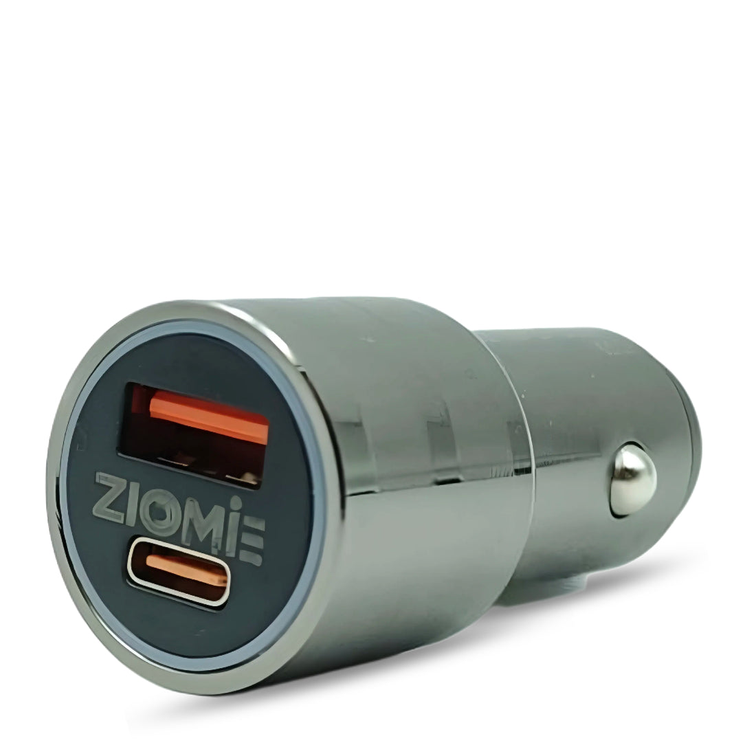 Ziome CA-100 High-Performance Car Charger – 85W Ultra-Fast Dual Port Adapter with Smart IC & Metal Body
