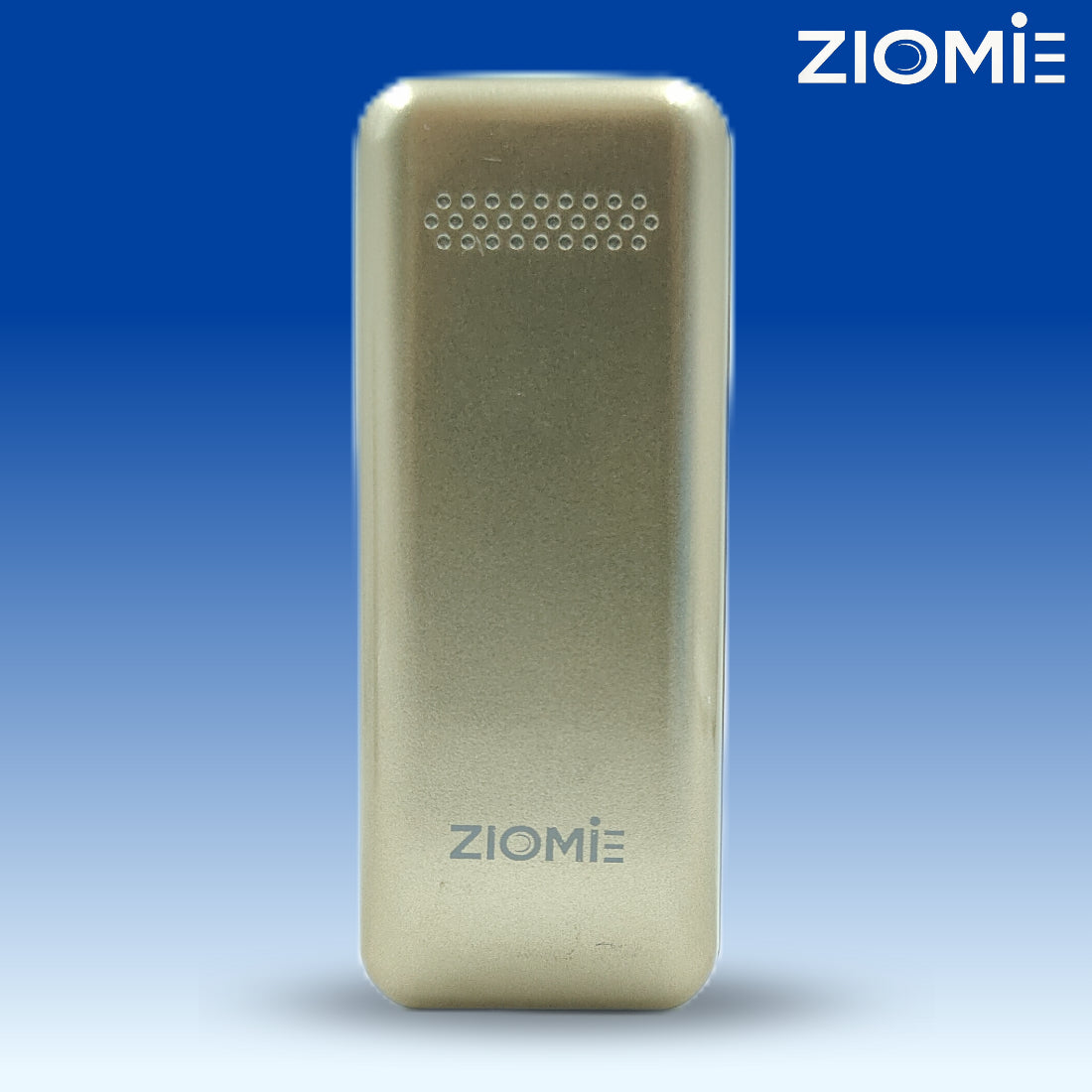 Ziome Z27C Mini Bluetooth Dialer Phone, Dual SIM Dual Standby, Type-C Charging, Crystal Keypad, MP3 Player, FM Radio, Gold