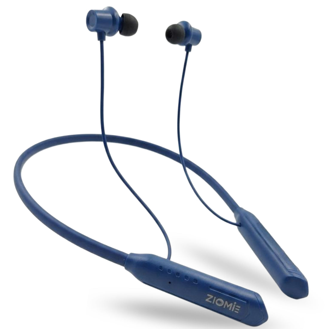 Ziome ZM-03 Neckband 72 Hours Standby time and 24 Hours Playtime Volume and Call Controller Blue