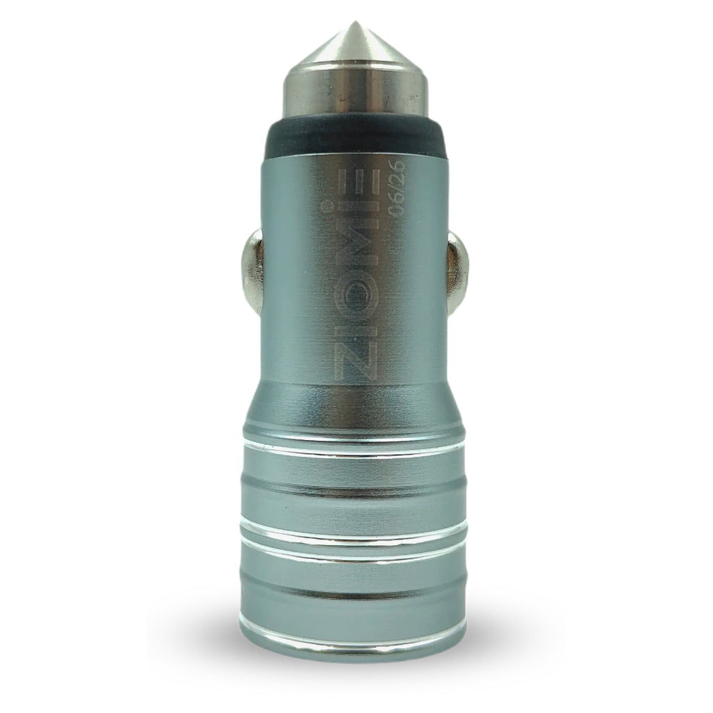 Ziome CA-60 High-Performance Car Charger – 85W Ultra-Fast Dual Port Adapter with Smart IC & Metal Body