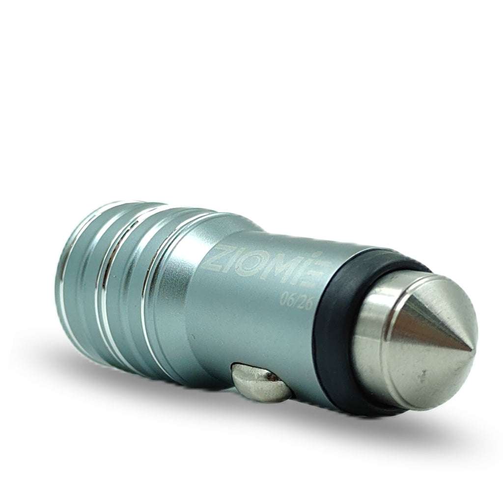 Ziome CA-60 High-Performance Car Charger – 85W Ultra-Fast Dual Port Adapter with Smart IC & Metal Body