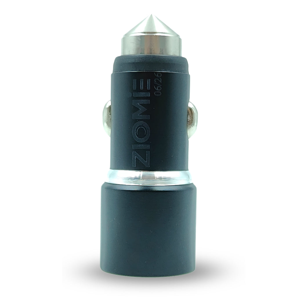 Ziome CA-50 High-Performance Car Charger – 85W Ultra-Fast Dual Port Adapter with Smart IC & Metal Body