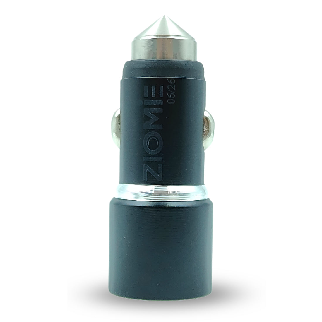 Ziome CA-50 High-Performance Car Charger – 85W Ultra-Fast Dual Port Adapter with Smart IC & Metal Body