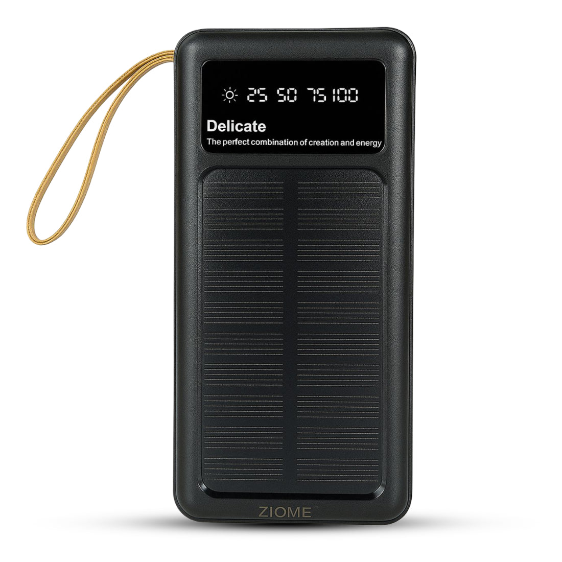 Ziome 20000 mAh 25W Slim Pocket Size Power Bank (Black, Lithium-ion, Power Delivery 3.0, Fast Charging, Quick Charge 3.0 for Mobile, Speaker, Tablet, Trimmer, Earbuds)
