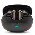 Ziome Z6 Pro Bluetooth Earbuds (Black-Purple, TWS)