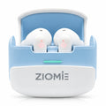 Ziome Z3-Pro Bluetooth Earbuds (Blue-White, TWS)