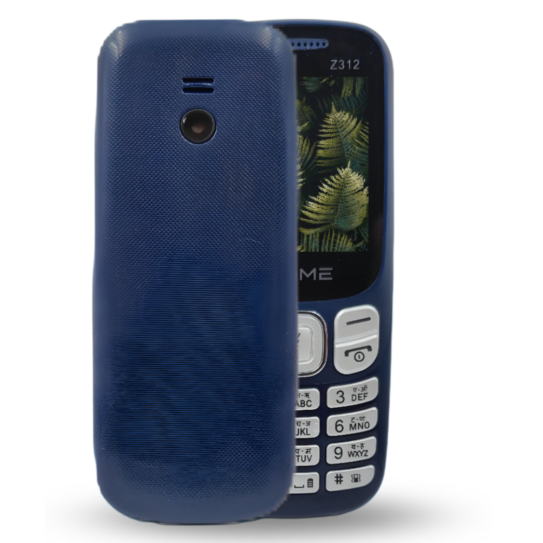 Ziome Z-312 Phone Dual SIM, Mp3/Mp4 player, Feature Phone, Blue