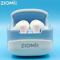 Ziome Z3-Pro Bluetooth Earbuds (Blue-White, TWS)